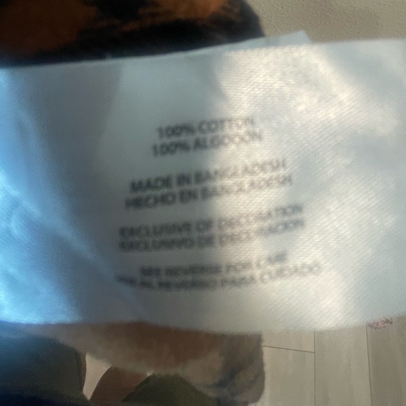 GAP Women’s XXL Flannel Shirt- Brown Plaid - Picture 6 of 10